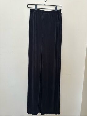 Lulus Black Pleated Wide Leg Pants Size Small NWOT